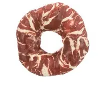 TRIXIE Denta Fun Chewing Ring Marbled Beef 110 g Bulk Echt